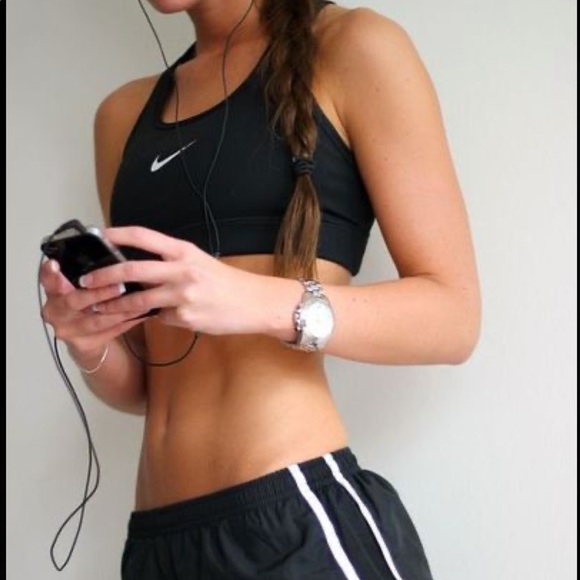 Black Nike Sports Bra - Picture 1 of 1